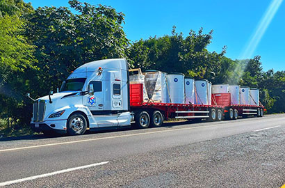Fletes en trailer plataforma